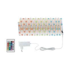 TIP LED Stripe Komplett Set 10m RGB IP2019W 230/24V weiss