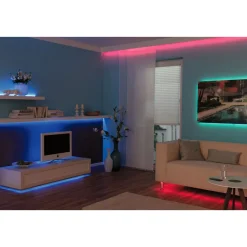 TIP LED Stripe Komplett Set 10m RGB IP2019W 230/24V weiss