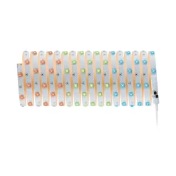 TIP LED Stripe Komplett Set 10m RGB IP2019W 230/24V weiss