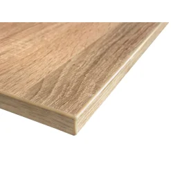 Tischplatte Eiche Sonoma 120 x 80 x 2,7 cm