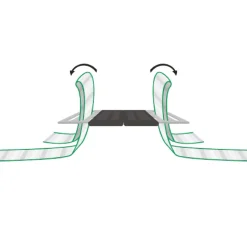 Torgriffverbinder Litzclip 4 cm 4 Stück