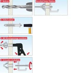 TOX Hohlraumdübel Acrobat M4/38