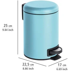 Treteimer Mod. Leman , blau 3 ltr.