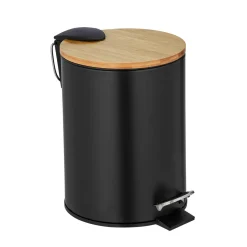 Treteimer Tortona 3L EasyCl., schwarz ma