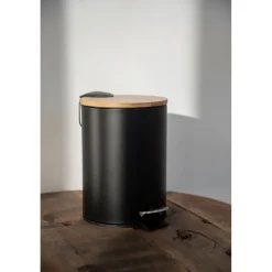 Treteimer Tortona 3L EasyCl., schwarz ma