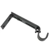 Träger Metall Memphis 1lfg. 10-14cm schwarz