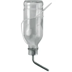 Trinkflasche für Kaninchen 500 ml Glas