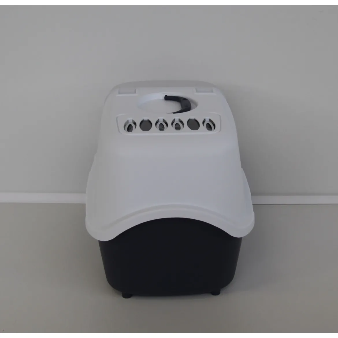 Trix Katzentoilette Vico Open Top40x40x56cm blaugrau/weiss