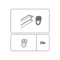 T-Rollring für T-Schiene