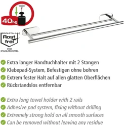Turbo-Loc Badetuchst ange Duo Orea Shine