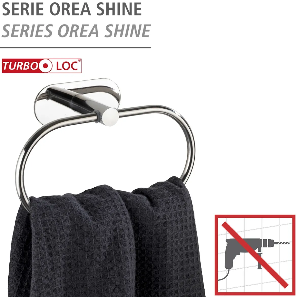 Turbo-Loc Handtuchring Orea ShineEdelst