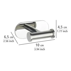 Turbo-Loc Wandhaken Duo Orea Shine Edels