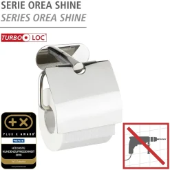 Turbo-Loc WC-papierhalter m/D OreaShine
