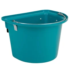 Turnier-Futterkrippe mit Einhängebeutel 12 L blau