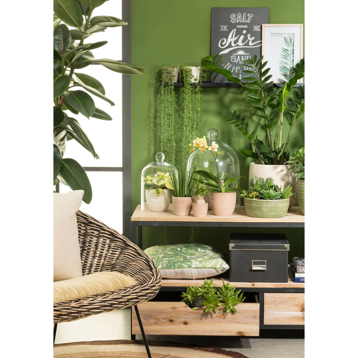 Uebertopf 866/25 corteza menta