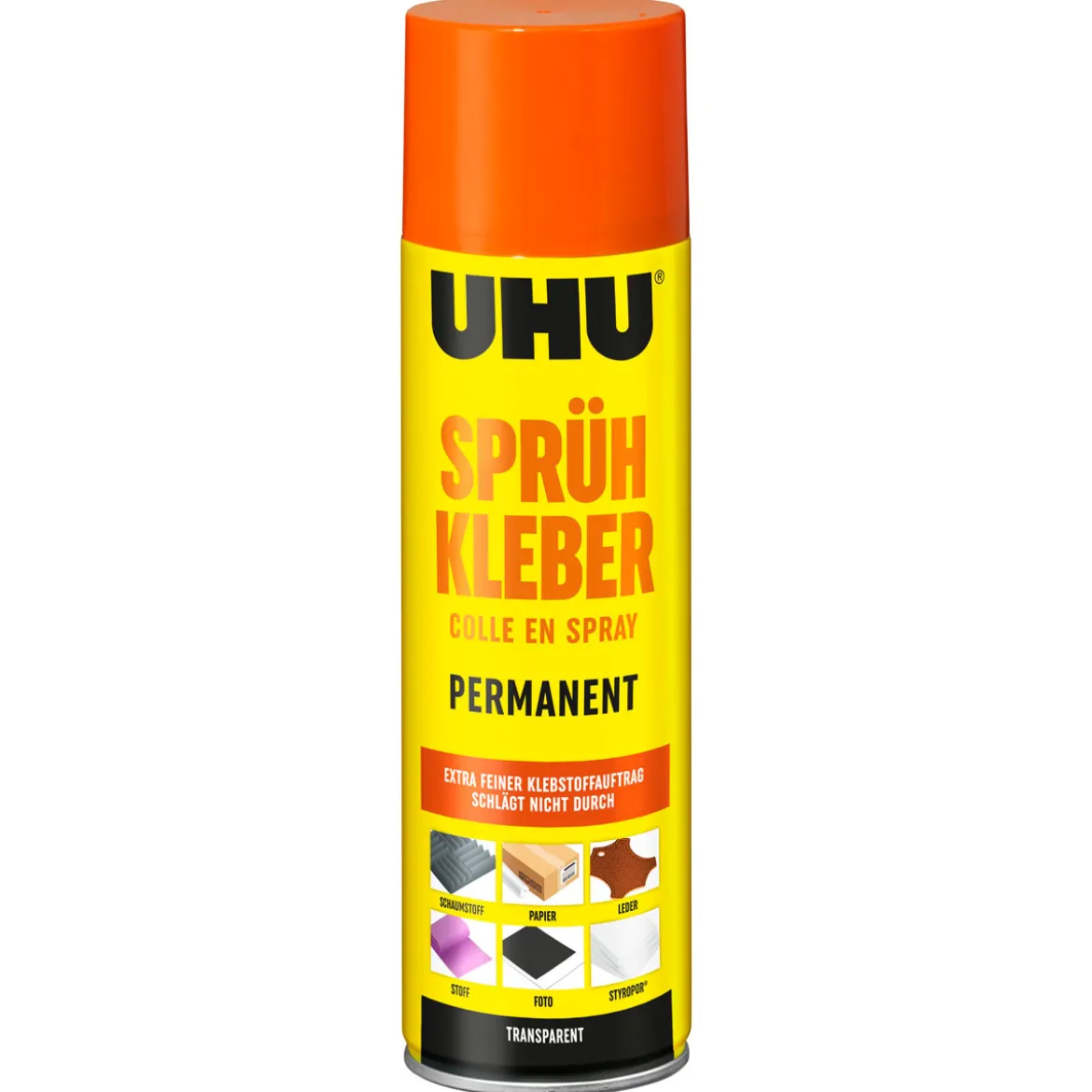 UHUSprühkleber transparent 500 ml