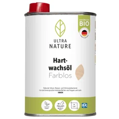 Ultra Nature Hartwachsöl Farblos 0.25 L