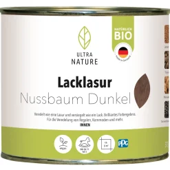 Ultra Nature Lacklasur Nussbaum Dunkel 0.375 L
