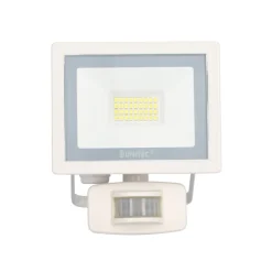 Unitec LED Wandstrahler mit Bewegungsmelder 20W 1600lm weiss