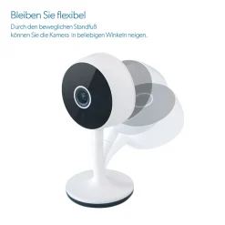Unitec WIFI Kamera Smart inkl Bewegungssensor Indoor