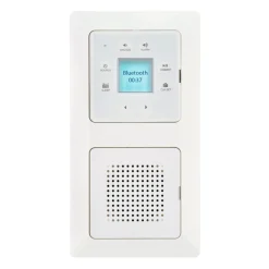 Unitec Unterputz-Radio mit Touchfunktion und Bluetooth weiß