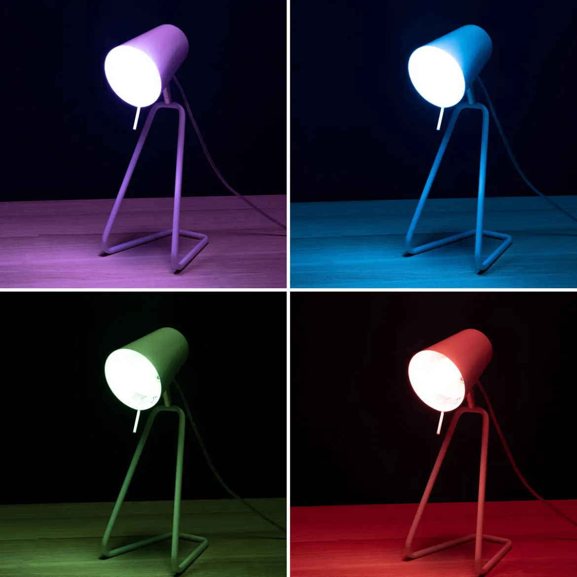 Unitec WIFI LED-Leuchtmittel Smart E27 10W RGB CCT dimmbar