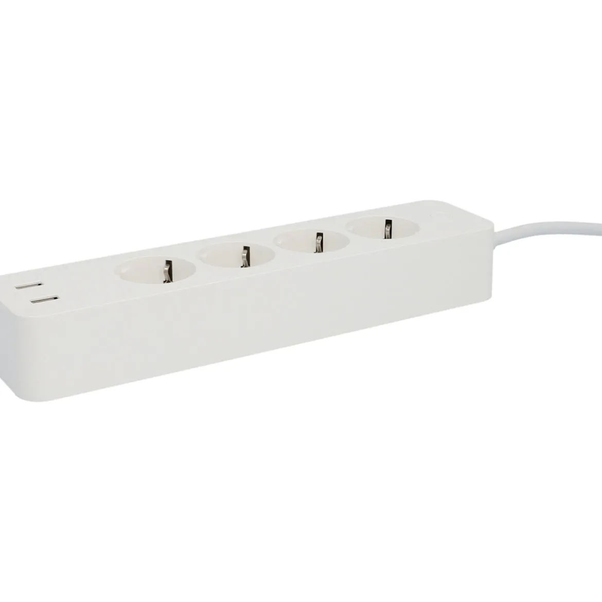 Unitec WIFI Steckdosenleiste Smart 4fach inkl 2xUSB weiß