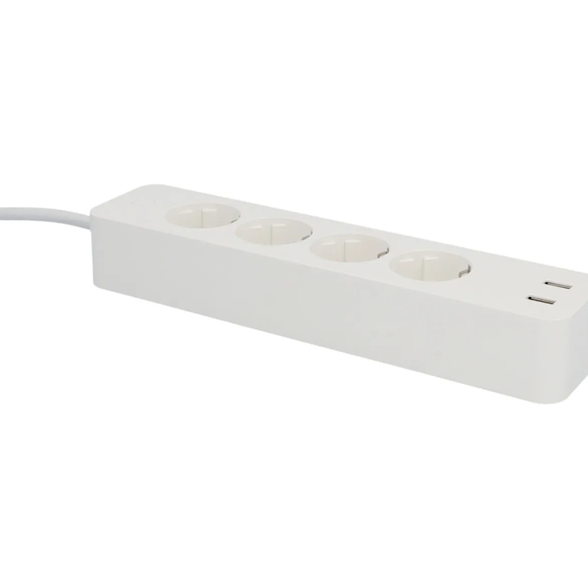 Unitec WIFI Steckdosenleiste Smart 4fach inkl 2xUSB weiß