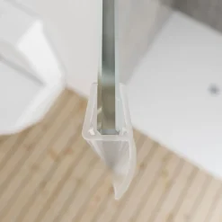 Universal Dichtleiste senkrecht für DK5,6,8 mm / 2000 mm Breite Dichtelippe 12