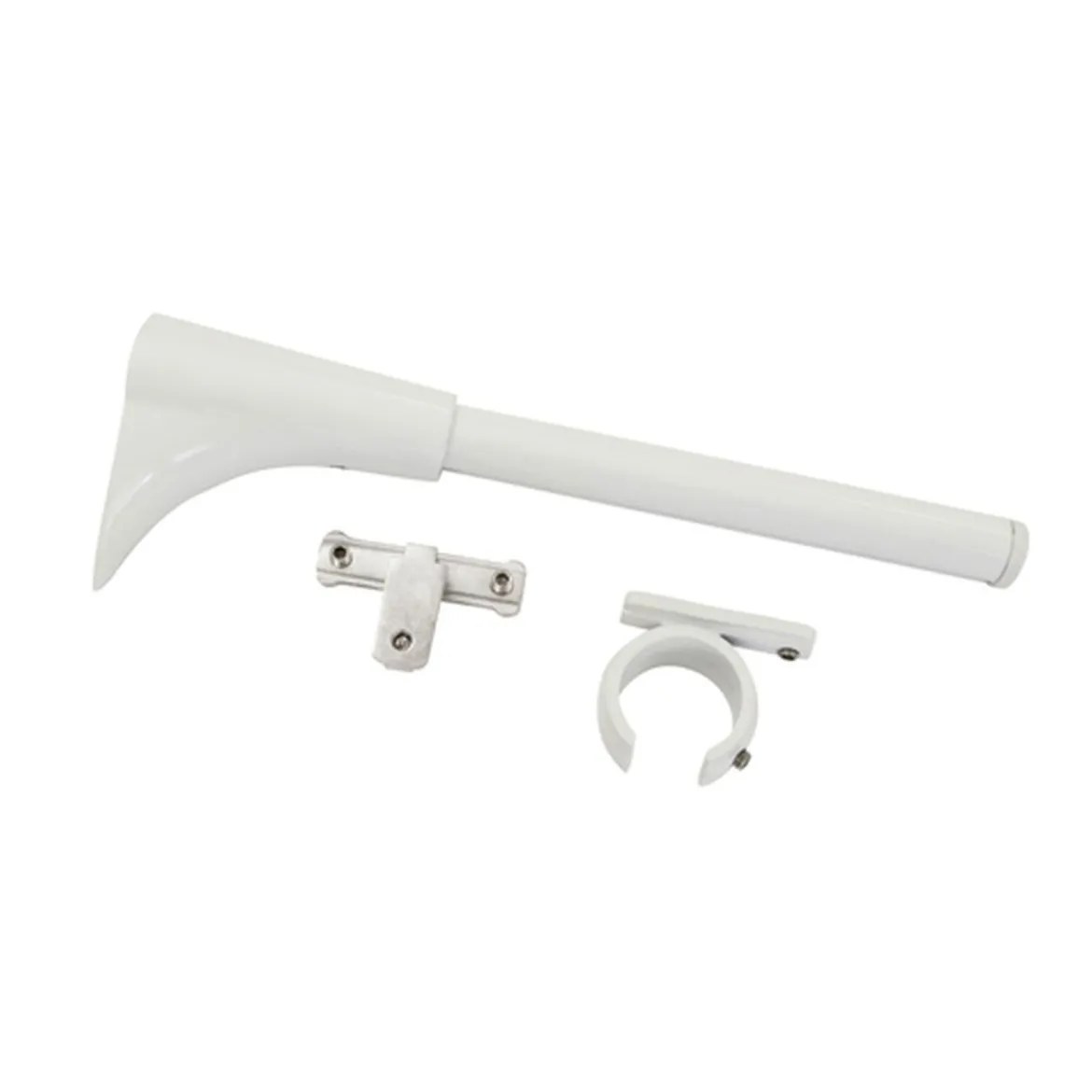 Univers-Träger 1+2lf DM 20cm weiß