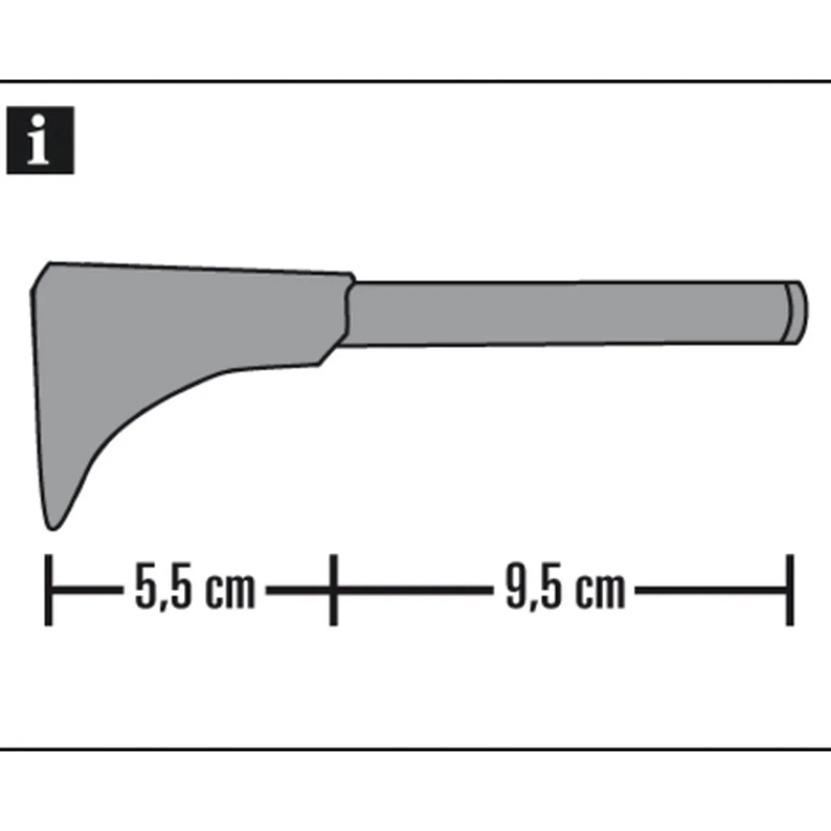 Univers-Träger 1+2lf DM 20cm weiß