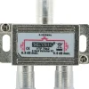 Univ. Verteiler 2-fach silber