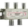 Univ. Verteiler 4-fach silber