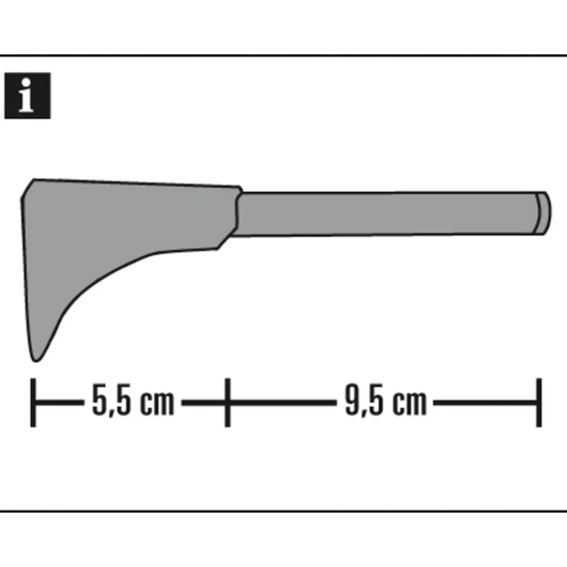 Unversal-Träger 1+2lf DM 20 cm titan