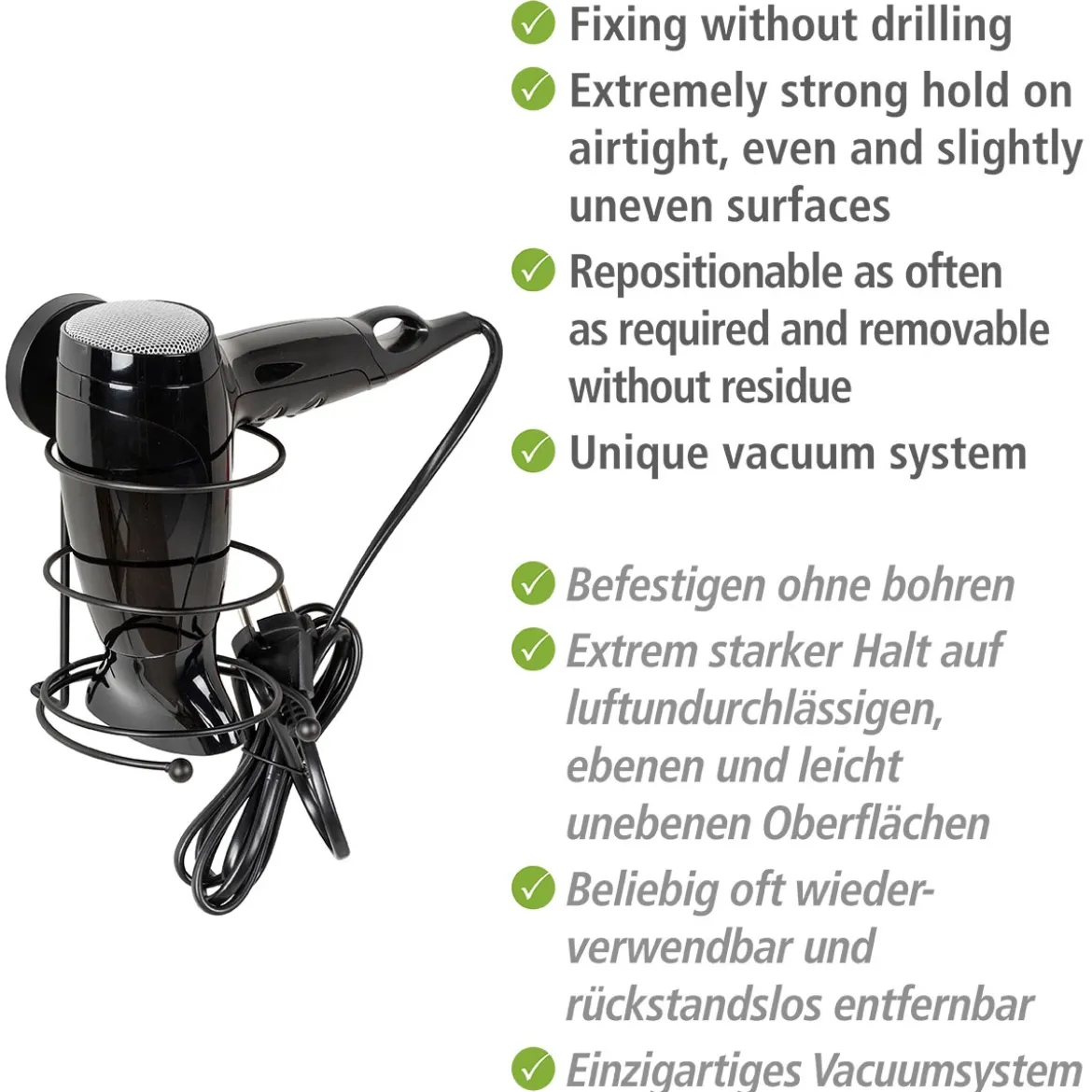 Vacuum-Loc Haartrocknerh. Milazzoschwa.