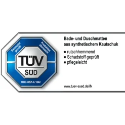Valblue Badewanneneinlage Capri 38x72 cm schwarz