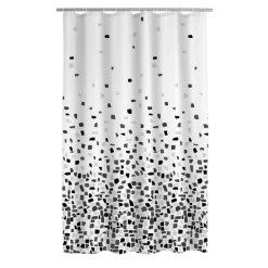 Valblue Duschvorhang Zelda 180x200 cm schwarz