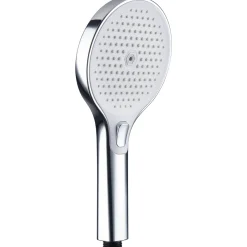 Valblue Handbrause Deba weiss chrom Nebelstrahltechnik Anti-Kalk