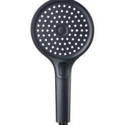 Valblue Handbrause Oria schwarz matt 3S Softstrahltechnik Anti-Kalk Dm.13cm