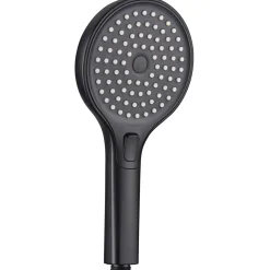 Valblue Handbrause Oria schwarz matt 3S Softstrahltechnik Anti-Kalk Dm.13cm