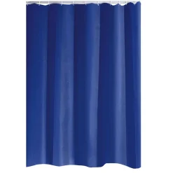 ValblueDuschvorhang Universal Folie 180 x 200 cm ultramarinblau