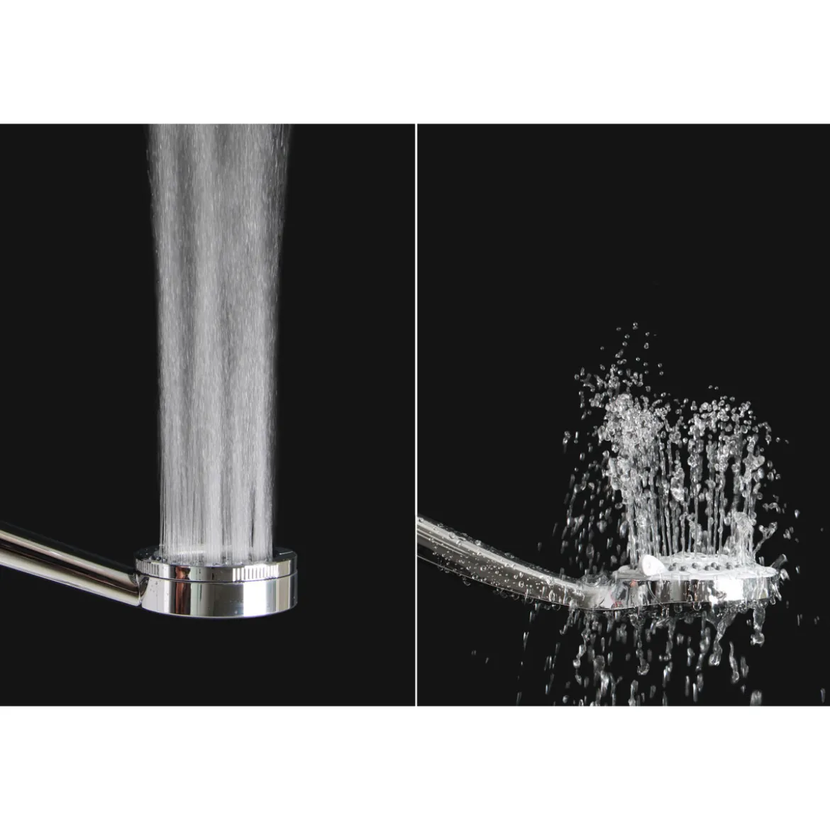 ValblueHandbrause „Tajo“ chrom Soft-Air-Technologie