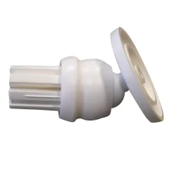 ValblueSchrägwandadapter für 25 mm Duschgestänge Vario weiß