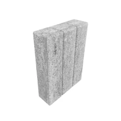Varied Mauer/Palisade weiss-schwarz40x10x10cm Material Beton