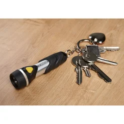 Varta LED-Taschenlampe Day Light Key Chain Light mit Batterien schwarz