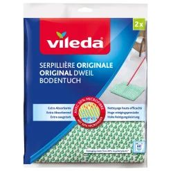 Vileda Bodentuch + 50% Microfaser 2er