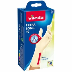 Vileda Einmalhandschuhe Extra Long 10 Stück S/M