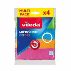 Vileda Mikrofaser Allzewcktuch Colors 4er Pack