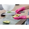 Vileda Nitril Handschuhe Colors S/M Pink/Grün 50 Stück