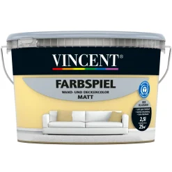 Vincent Farbspiel Mais matt 2,5 L